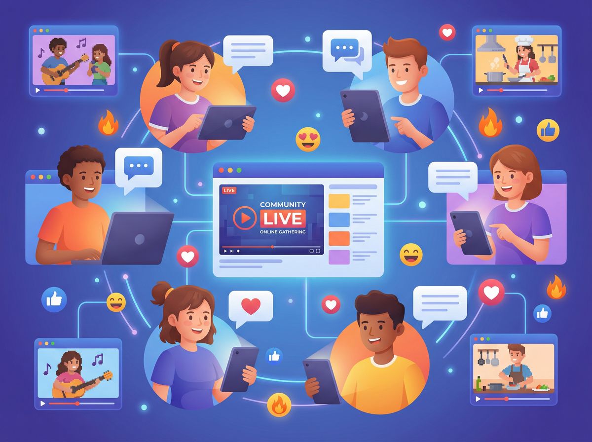 抖音风社区互动